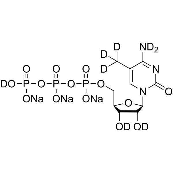 5-Methylcytidine 5′-triphosphate-d8 trisodium